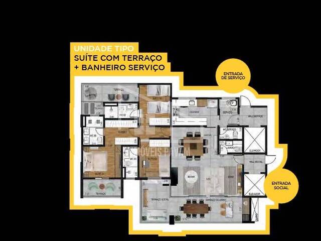 #275 - Apartamento para Venda em São Bernardo do Campo - SP