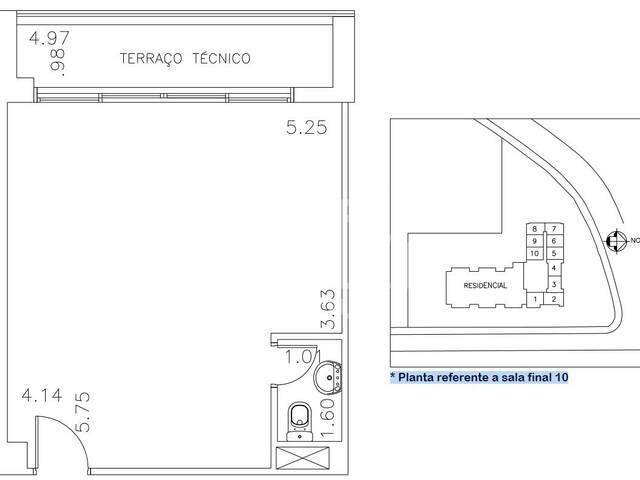 Sala para Locação em São Bernardo do Campo - 5
