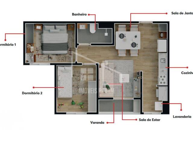 #784 - Apartamento para Venda em Diadema - SP